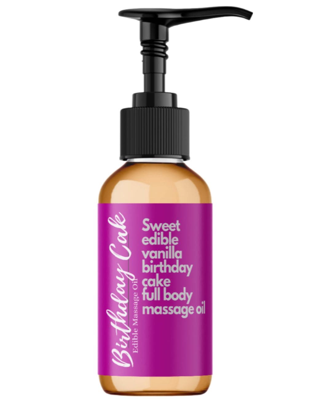 Birthday Cake Edible Body Massage Oil