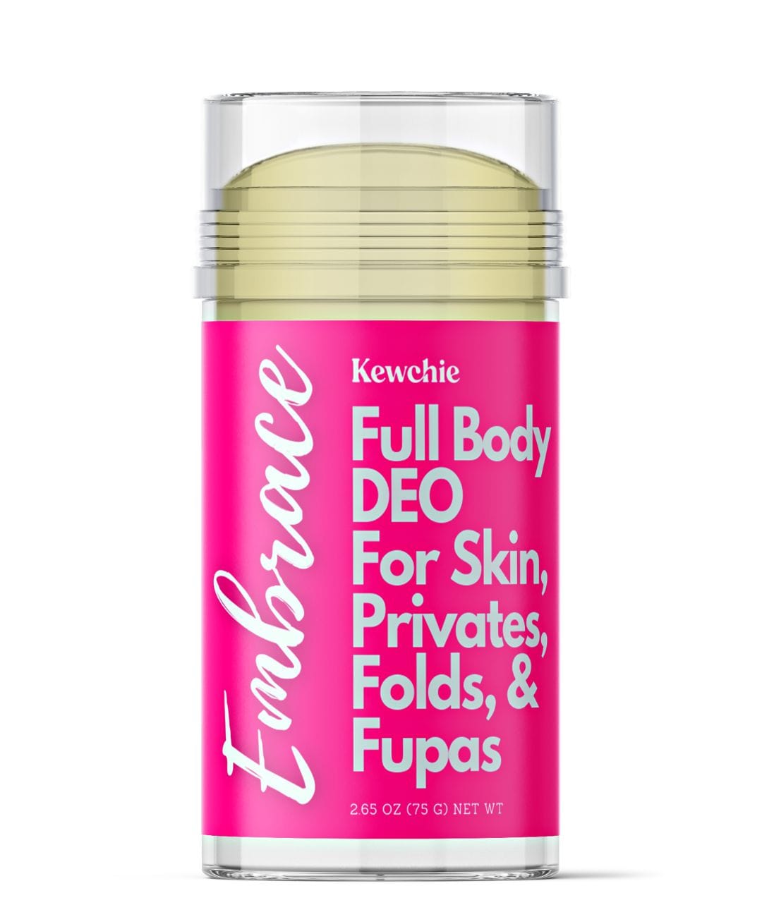 All-natural Aluminum-free deodorant